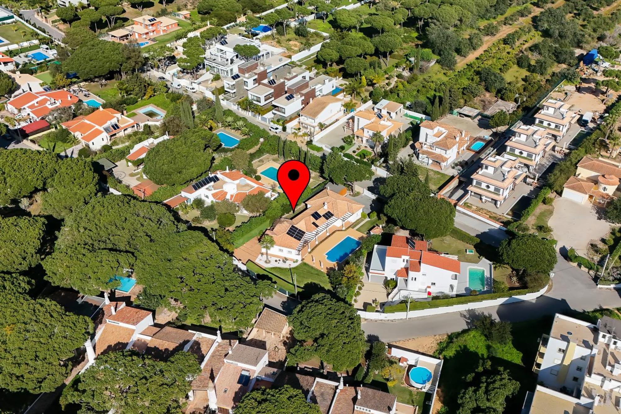 Exclusive Villa Toulouse With Pool In Falesia Algarve Албуфейра Экстерьер фото
