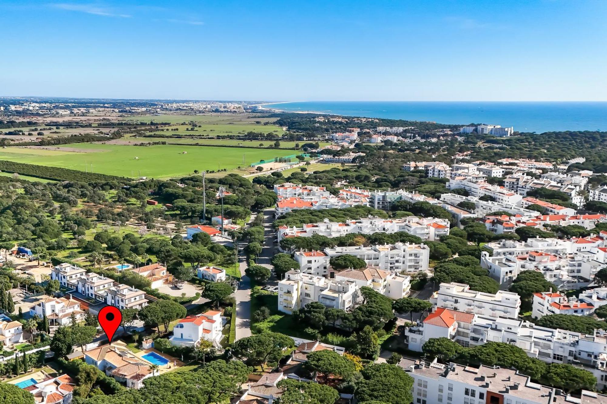 Exclusive Villa Toulouse With Pool In Falesia Algarve Албуфейра Экстерьер фото